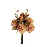Lot de 12 - Bouquet artificiel de pivoines X6, 39 cm - saumon 