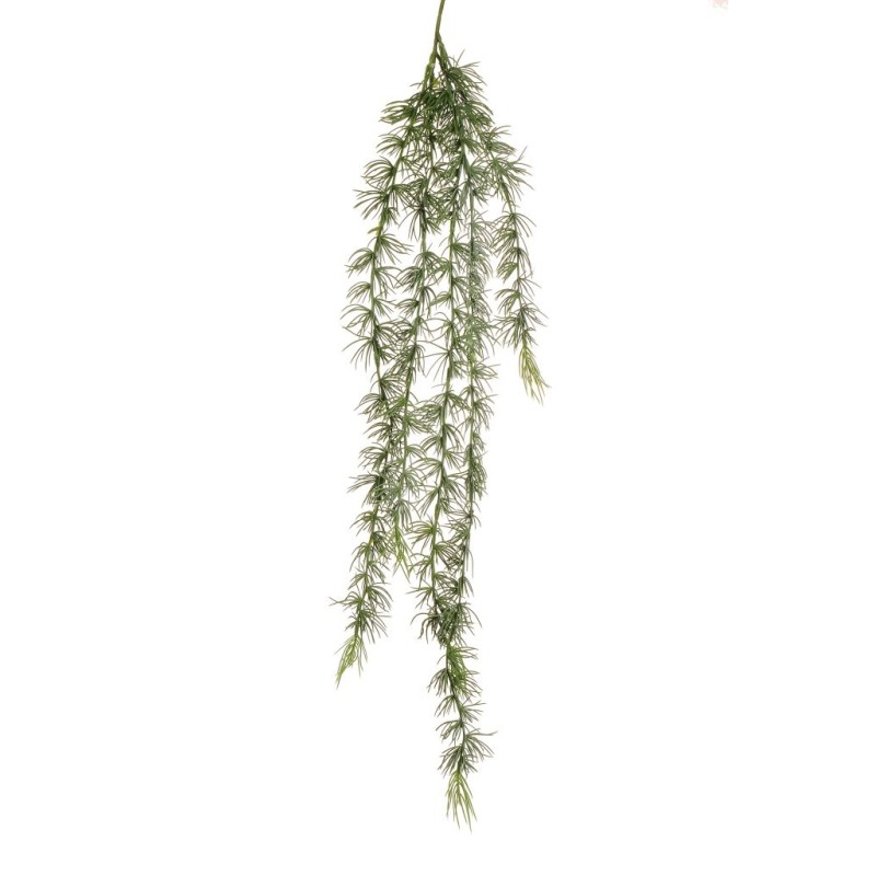 Lot de 60 - Buisson suspendu artificiel de cèdre anti-UV ignifugé, 80 cm - vert gris 