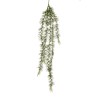 Lot de 60 - Buisson suspendu artificiel de cèdre anti-UV ignifugé, 80 cm - vert gris 
