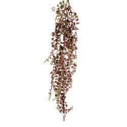 Lot de 36 - Tige suspendue artificielle de dischidia anti-UV ignifugée X3, 94 cm - violet vert 