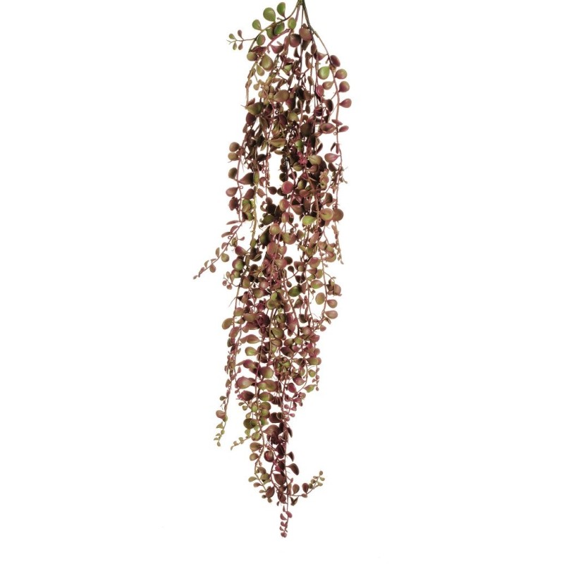 Lot de 36 - Tige suspendue artificielle de dischidia anti-UV ignifugée X3, 94 cm - violet vert 